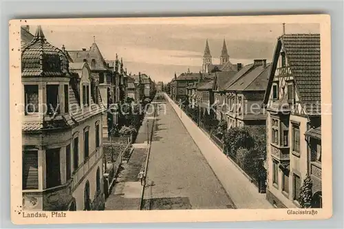 AK / Ansichtskarte Landau Pfalz Glacisstrasse Kat. Landau in der Pfalz