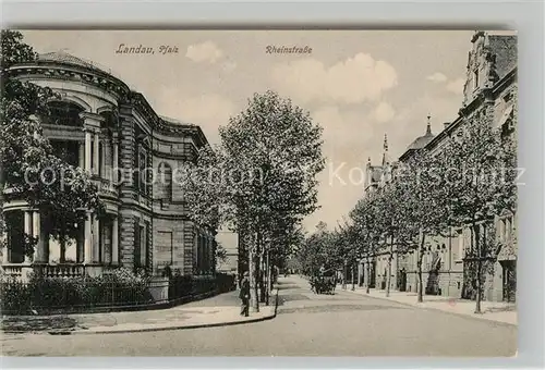 AK / Ansichtskarte Landau Pfalz Rheinstrasse Kat. Landau in der Pfalz