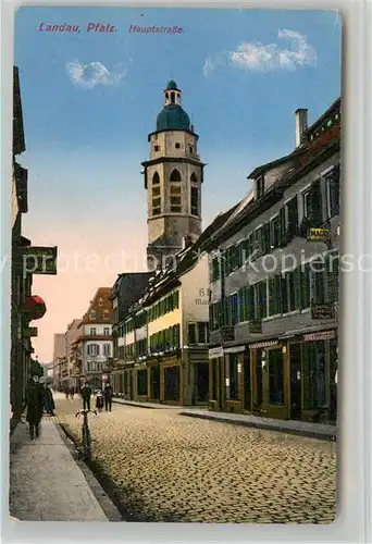 AK / Ansichtskarte Landau Pfalz Hauptstrasse Kat. Landau in der Pfalz