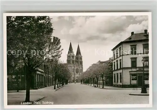 AK / Ansichtskarte Landau Pfalz Suedring Kat. Landau in der Pfalz