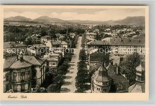 AK / Ansichtskarte Landau Pfalz Fliegeraufnahme Kat. Landau in der Pfalz