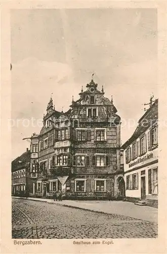 AK / Ansichtskarte Bergzabern Bad Gasthaus zum Engel Kat. Bad Bergzabern