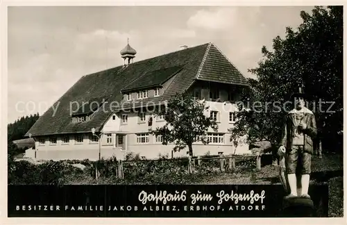 AK / Ansichtskarte Atdorf Gasthaus zum Hotzenhof Kat. Bad Saeckingen