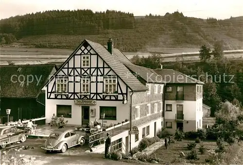 AK / Ansichtskarte Zueschen Sauerland Pension Muehlengrund Kat. Winterberg