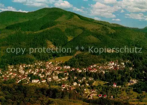 AK / Ansichtskarte Badenweiler Thermalkurort im Schwarzwald Fliegeraufnahme Kat. Badenweiler