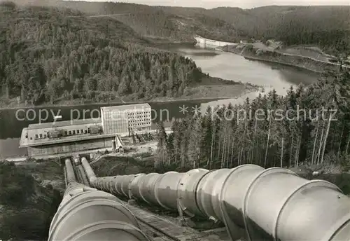 AK / Ansichtskarte Wendefurth Pumpspeicherwerk Wendefurter Becken Kat. Altenbrak