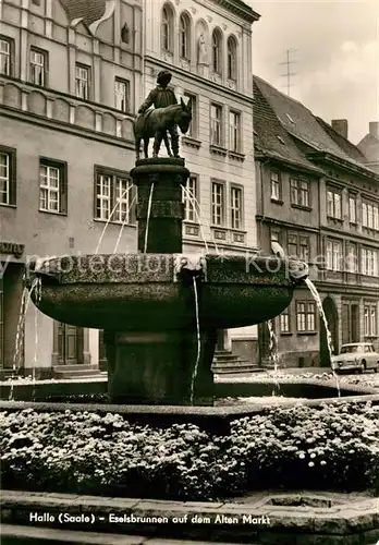 AK / Ansichtskarte Halle Saale Eselsbrunnen am Alten Markt Kat. Halle