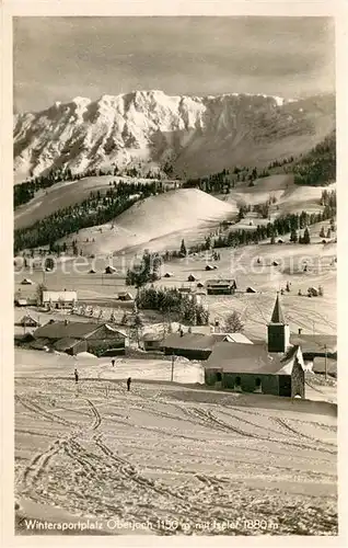 AK / Ansichtskarte Oberjoch Kirche Teilansicht  Kat. Bad Hindelang