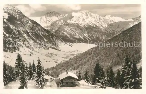 AK / Ansichtskarte Hindelang Bergwirtshaus zum Horn Kat. Bad Hindelang