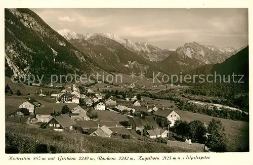 AK / Ansichtskarte Hinterstein Bad Hindelang Panorama 