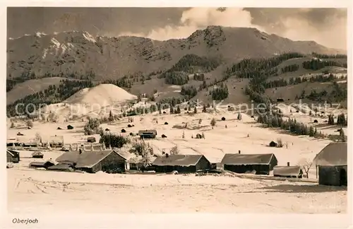 AK / Ansichtskarte Oberjoch Teilansicht  Kat. Bad Hindelang