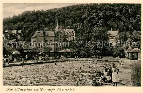 AK / Ansichtskarte Bad Bergzabern Schwimmbad Kat. Bad Bergzabern