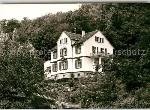 AK / Ansichtskarte Bad Bergzabern Kurpension Daheim Kat. Bad Bergzabern