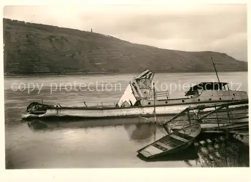 AK / Ansichtskarte Bingen Rhein Boote Kat. Bingen am Rhein