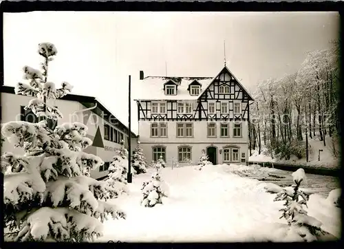 AK / Ansichtskarte Hoheleye Winterlandschaft Kat. Winterberg