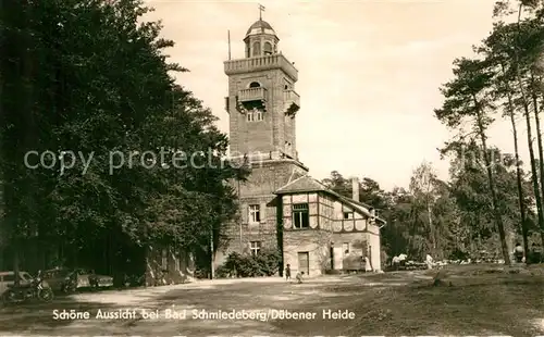 AK / Ansichtskarte Bad Schmiedeberg Schoene Aussicht Ausflugsgaststaette Kaiser Wilhelm Turm Aussichtsturm Kat. Bad Schmiedeberg Duebener Heide