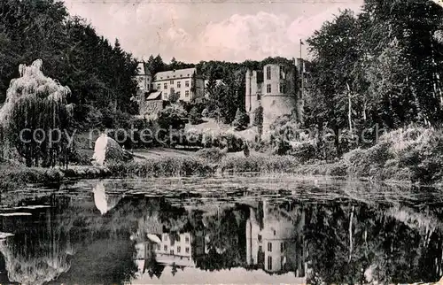 AK / Ansichtskarte Beaufort Befort Luxembourg Chateau Lac Kat. Echternach