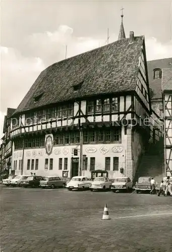 AK / Ansichtskarte Stolberg Harz Rathaus Fachwerkhaus Kat. Stolberg Harz