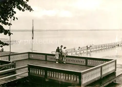 AK / Ansichtskarte Goldberg Mecklenburg Steg am Goldberger See Kat. Goldberg Mecklenburg