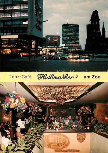 AK / Ansichtskarte Berlin Tanzcafe Huthmacher am Zoo Kat. Berlin