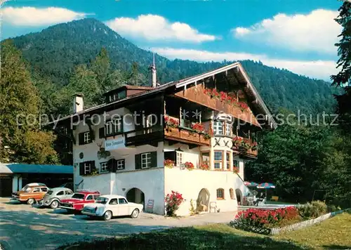 AK / Ansichtskarte Bad Kreuth Gaestehaus Sonnwend Cafe Jaegerstueberl Kat. Kreuth