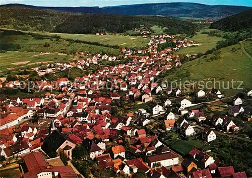 AK / Ansichtskarte Frammersbach Fliegeraufnahme Kat. Frammersbach