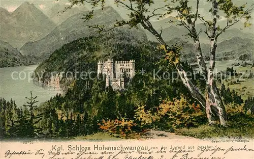 AK / Ansichtskarte Hohenschwangau Schloss Kat. Schwangau