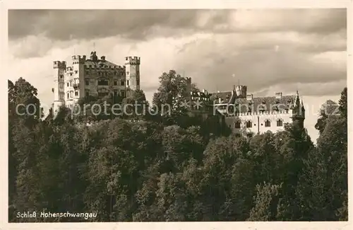 AK / Ansichtskarte Hohenschwangau Schloss Kat. Schwangau