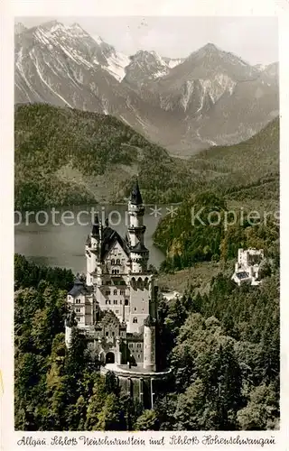 AK / Ansichtskarte Hohenschwangau Koenigliche Schloesser Kat. Schwangau