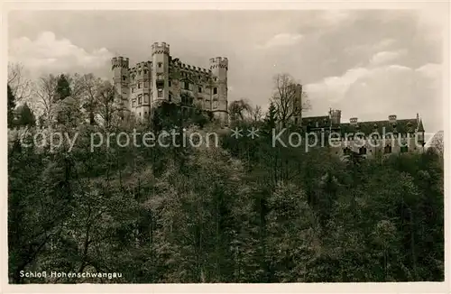 AK / Ansichtskarte Hohenschwangau Schloss Kat. Schwangau