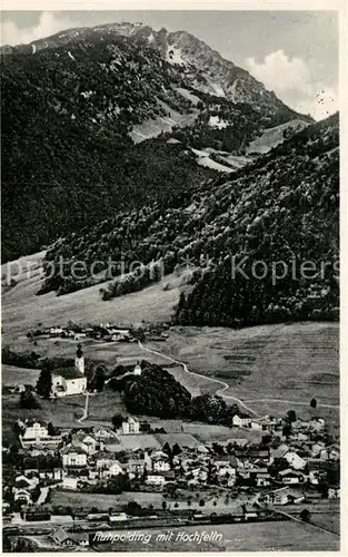 AK / Ansichtskarte Ruhpolding Panorama Hochfelln Kat. Ruhpolding