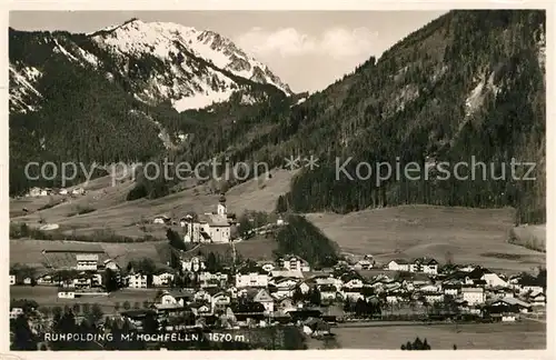 AK / Ansichtskarte Ruhpolding Panorama Hochfelln Kat. Ruhpolding