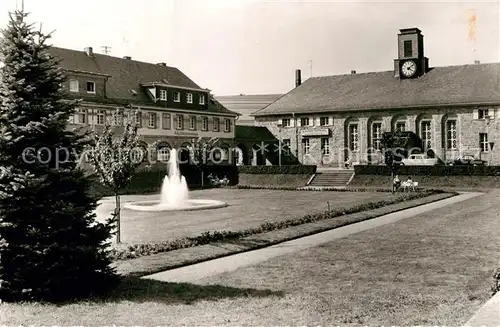 AK / Ansichtskarte Bad Orb Fontaene Bahnhof Kat. Bad Orb