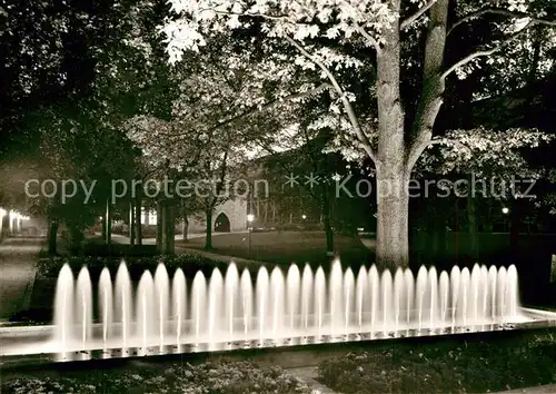 AK / Ansichtskarte Orb Bad Kurpark Springbrunnen Kat. Bad Orb