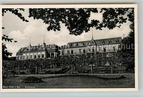 AK / Ansichtskarte Orb Bad Kurhaus Kat. Bad Orb