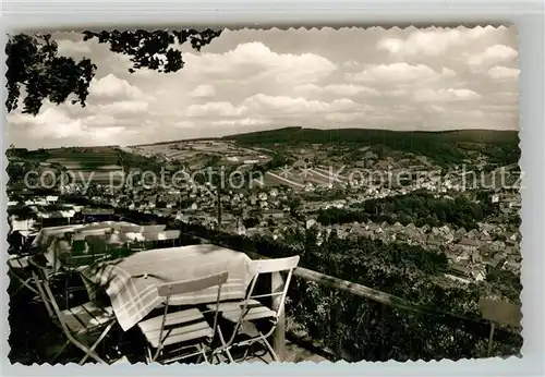 AK / Ansichtskarte Orb Bad Cafe Wartturm Panorama Haseltal Kat. Bad Orb