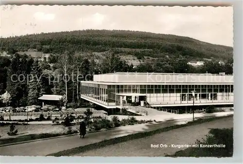 AK / Ansichtskarte Orb Bad Kurharten Konzerthalle Kat. Bad Orb