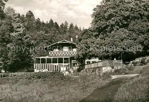 AK / Ansichtskarte Wernigerode Harz HO Gaststaette Christianental Kat. Wernigerode