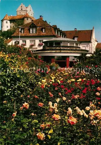 AK / Ansichtskarte Meersburg Bodensee Strand Hotel Wilder Mann Kat. Meersburg