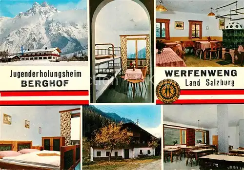 AK / Ansichtskarte Werfenweng Jugenderholungsheim Berghof  Kat. Werfenweng