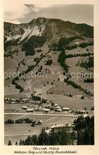 AK / Ansichtskarte Oberjoch Teilansicht  Kat. Bad Hindelang