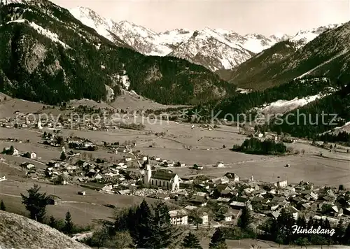 AK / Ansichtskarte Hindelang Panorama  Kat. Bad Hindelang