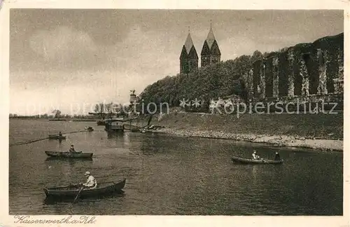 AK / Ansichtskarte Kaiserswerth Panorama Kat. Duesseldorf