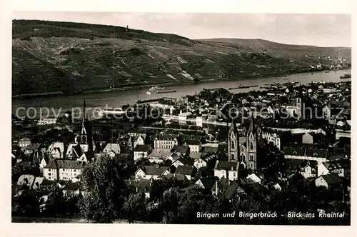 AK / Ansichtskarte Bingen Rhein Bingerbrueck Rheintal Kat. Bingen am Rhein