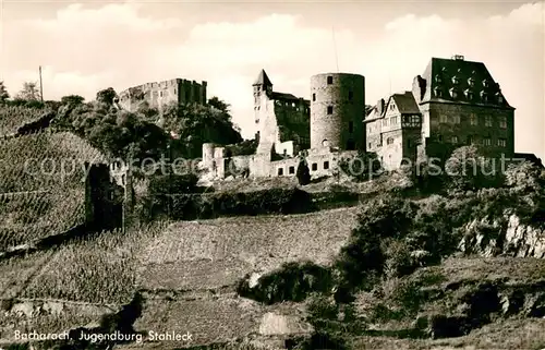 AK / Ansichtskarte Bacharach Rhein Jugendburg Stahleck Kat. Bacharach