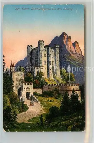 AK / Ansichtskarte Hohenschwangau Schloss Kat. Schwangau