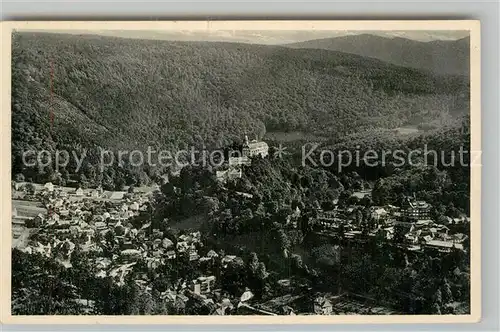 AK / Ansichtskarte Schwarzburg Thueringer Wald Blick vom Trippsteinhaeuschen Kat. Schwarzburg