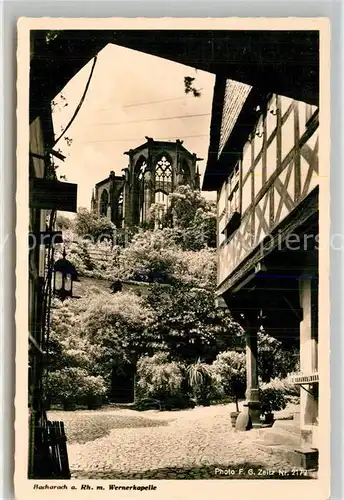 AK / Ansichtskarte Bacharach Rhein Wernerkapelle Kat. Bacharach