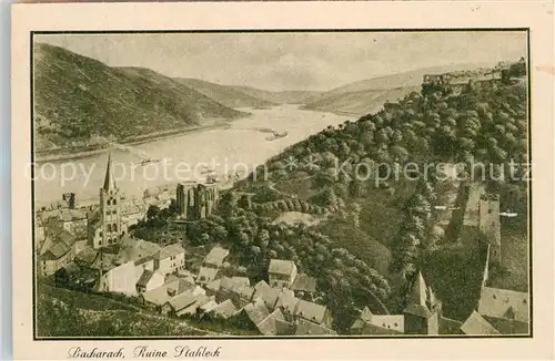 AK / Ansichtskarte Bacharach Rhein Ruine Stahleck Kat. Bacharach