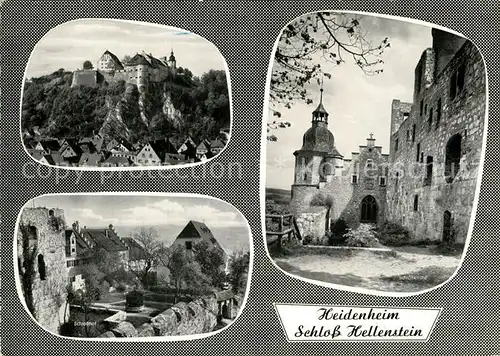 AK / Ansichtskarte Heidenheim Brenz Schloss Hellenstein Kat. Heidenheim an der Brenz